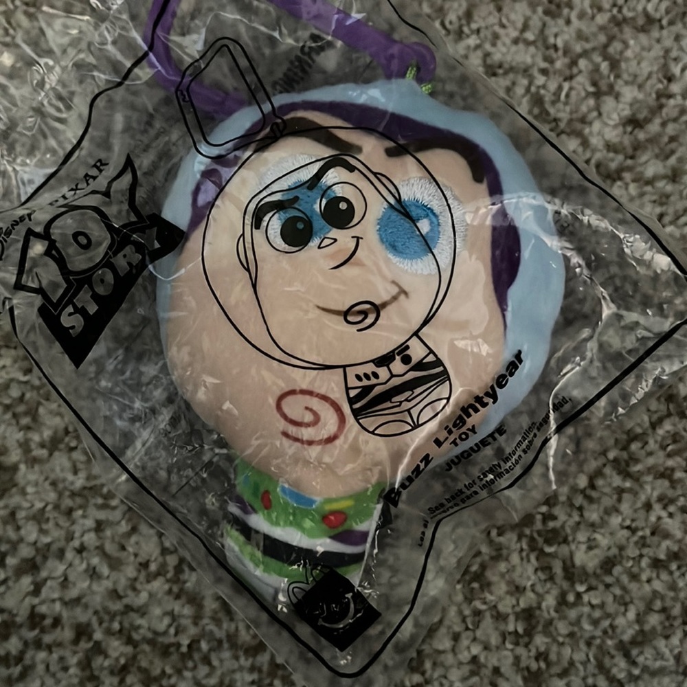 Buzz Lightyear Plush tag hang